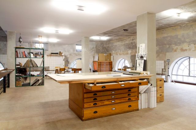 Art education room at HALLE 14. Photo: HALLE 14 e.V