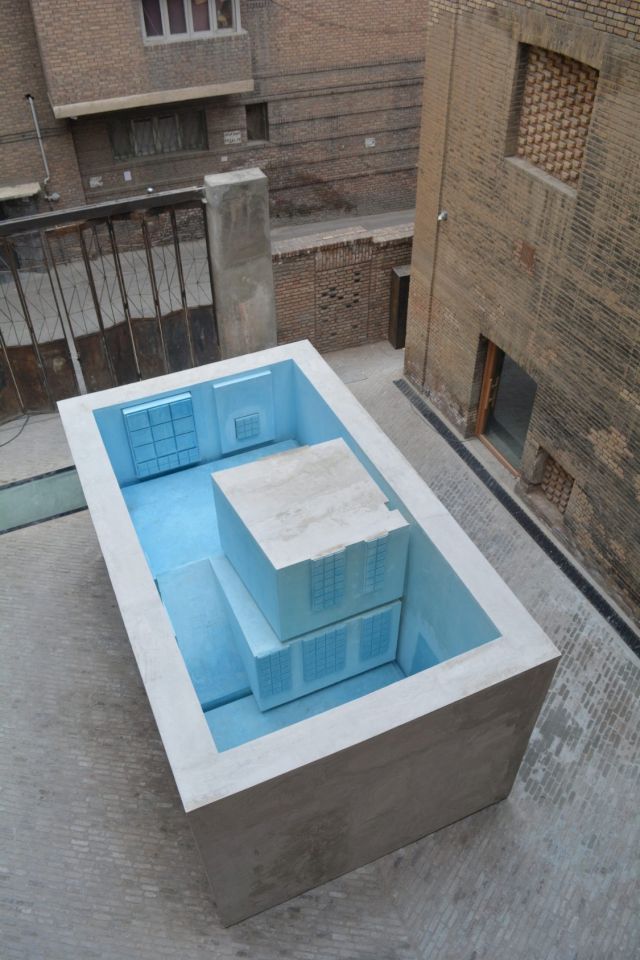 NAZGOL ANSARINIA, The Inverted Pool, 2019 NAZGOL ANSARINIA, The Inverted Pool, 2019