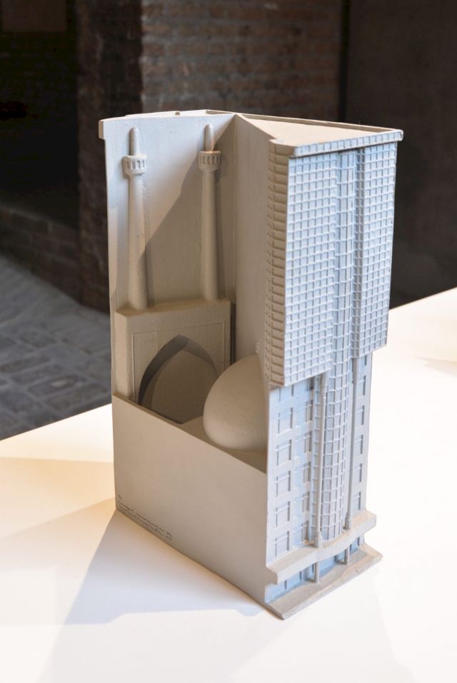 NAZGOL ANSARINIA, Commercial High Rise/ Mosque With Turquoise Dome On Molasarda Street. In collaboration with Roozbeh Elias-Azar, 2013