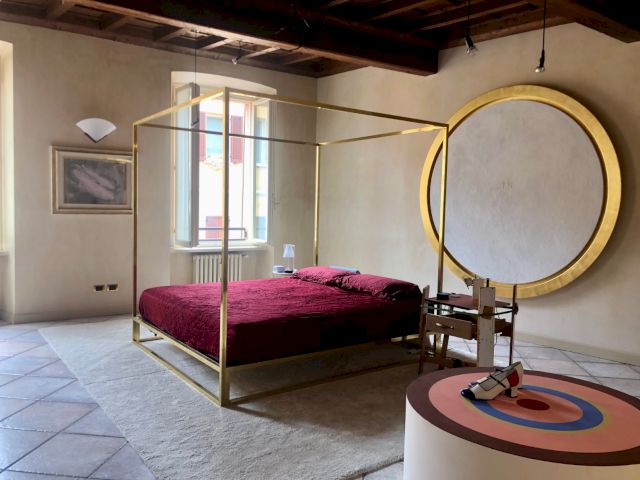 “Untitled” Jean Fautrier 1959, “TH” James Lee Byars 1975, “Untitled” Gelitin 2003, “Patrick e Ken” Sylvie Fleury 1996, Installation view @ Graci Collection