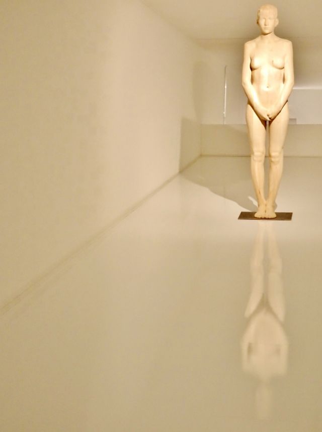 The enigmatic sculpture by Mario Dilitz has a room to itself at ARtBON. @ARtBON