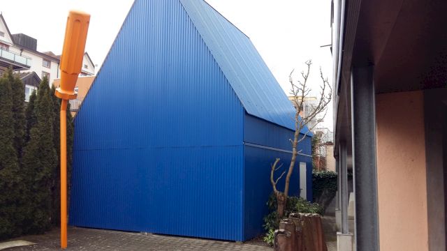 New exhibition pavilion with «Schraubenzieher» by Marc Moser. @ARtBON