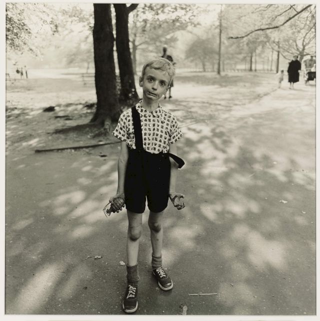 ©Diane Arbus Child With A Toy Hand Grenade In Central Park, NYC, 1962. Courtesy Collection Francès