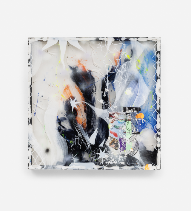 David Douard, SLO’GROw’’compromise kick 4, 2024 (100 × 100 × 8 cm) © JaeMyung Noh