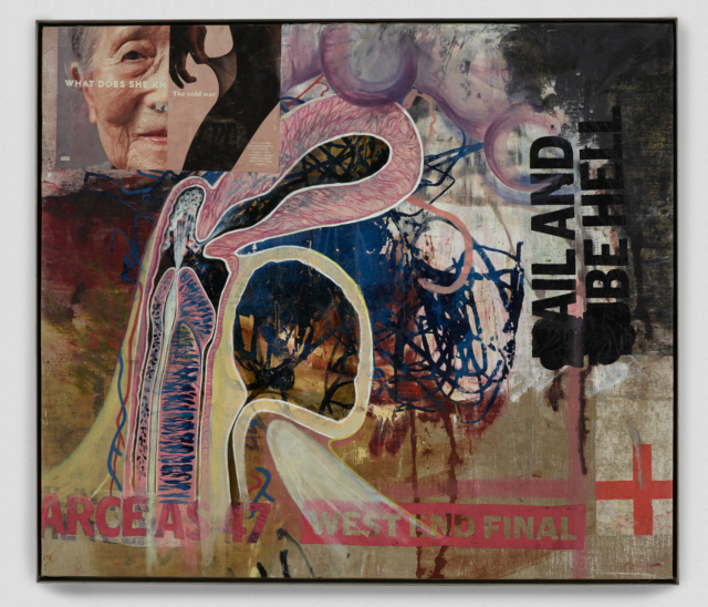 Mandy El-Sayegh, design for tights, 2018, 102 x 115,5 cm, courtesy of the artist & Lee Soyoung, © Lee Soyoung