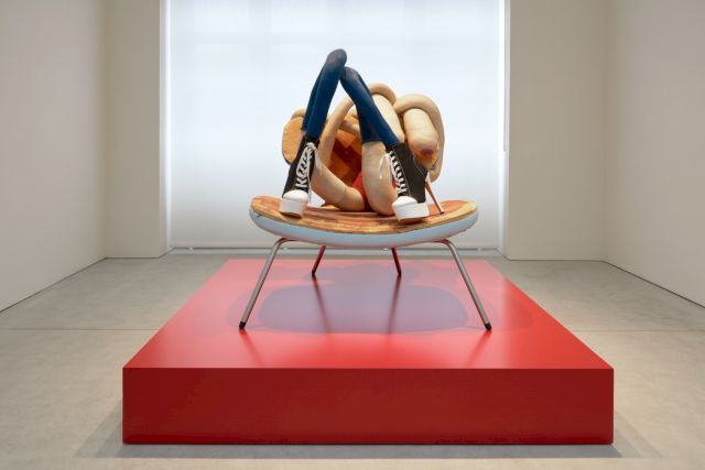 Sarah Lucas, Exhibition View: Sex Life, 2021. Photo: Andy Stagg