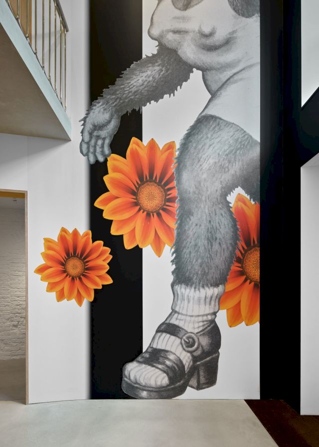 Anthea Hamilton ,Extensions, 2021/2025, Exhibition View: Ensemble, 2025. Photo: Stephen James