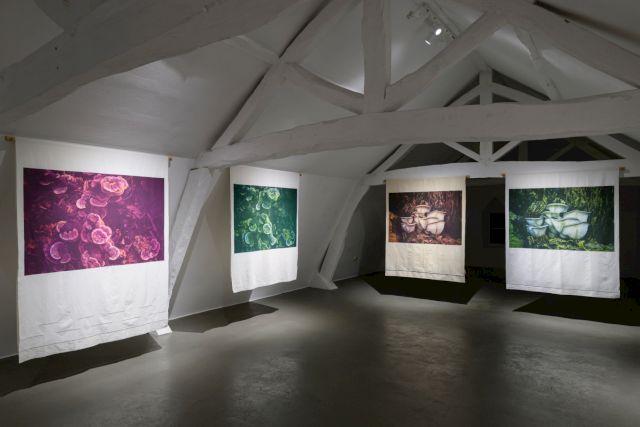 Installation view, solo exhibition by Gladys Zeevaarders, 'Il y avait un Jardin', 11 May - 24 August 2025. Photo by Peter Cox