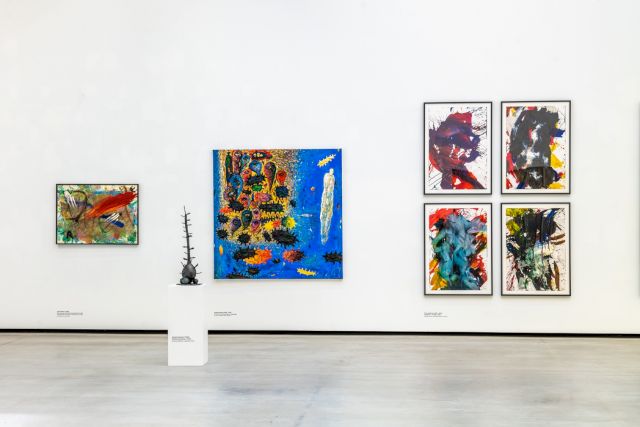 Exhibition View, 'Kunst.Leben.Leidenschaft' (Art.Life.Passion), 2022-2023. Photo by Horst Stasny