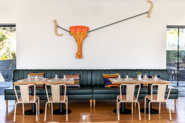 Dick Verdult, '¿Yucatán?', mixed media (wood, metal), 2019. Photo by João Silva