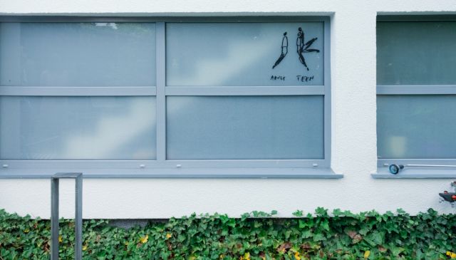 Dan Perjovschi, 'Shadow(s)', 2024. Photo by Michał Topolan