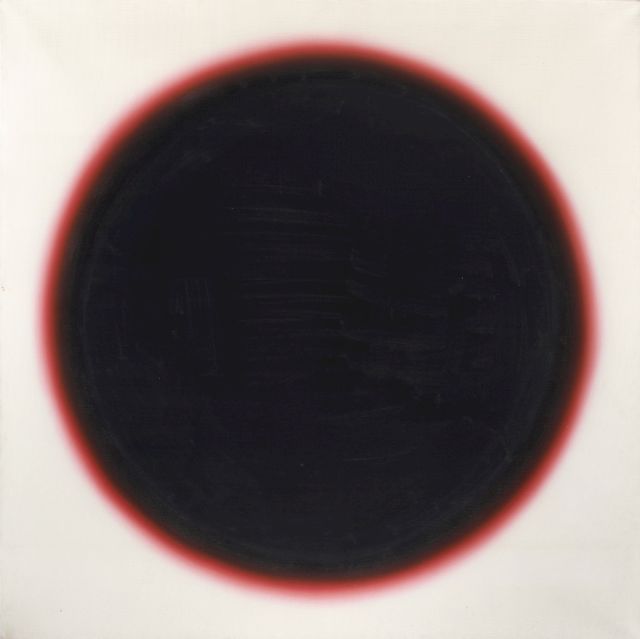 Wojciech Fangor, #4, 1964, oil, canvas, 149,8 x 149,8 cm. STARAK COLLECTION © The Fangor Foundation